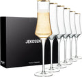 NEW Champagne Flutes Glasses 8oz Set of 6