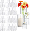 Hurricane Floating Candle Holder for Table Centerpiece