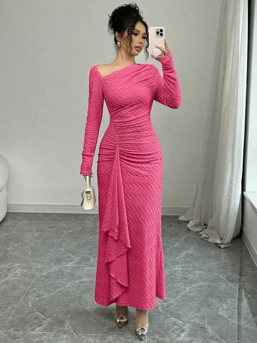 Long Sleeve  Maxi Dress