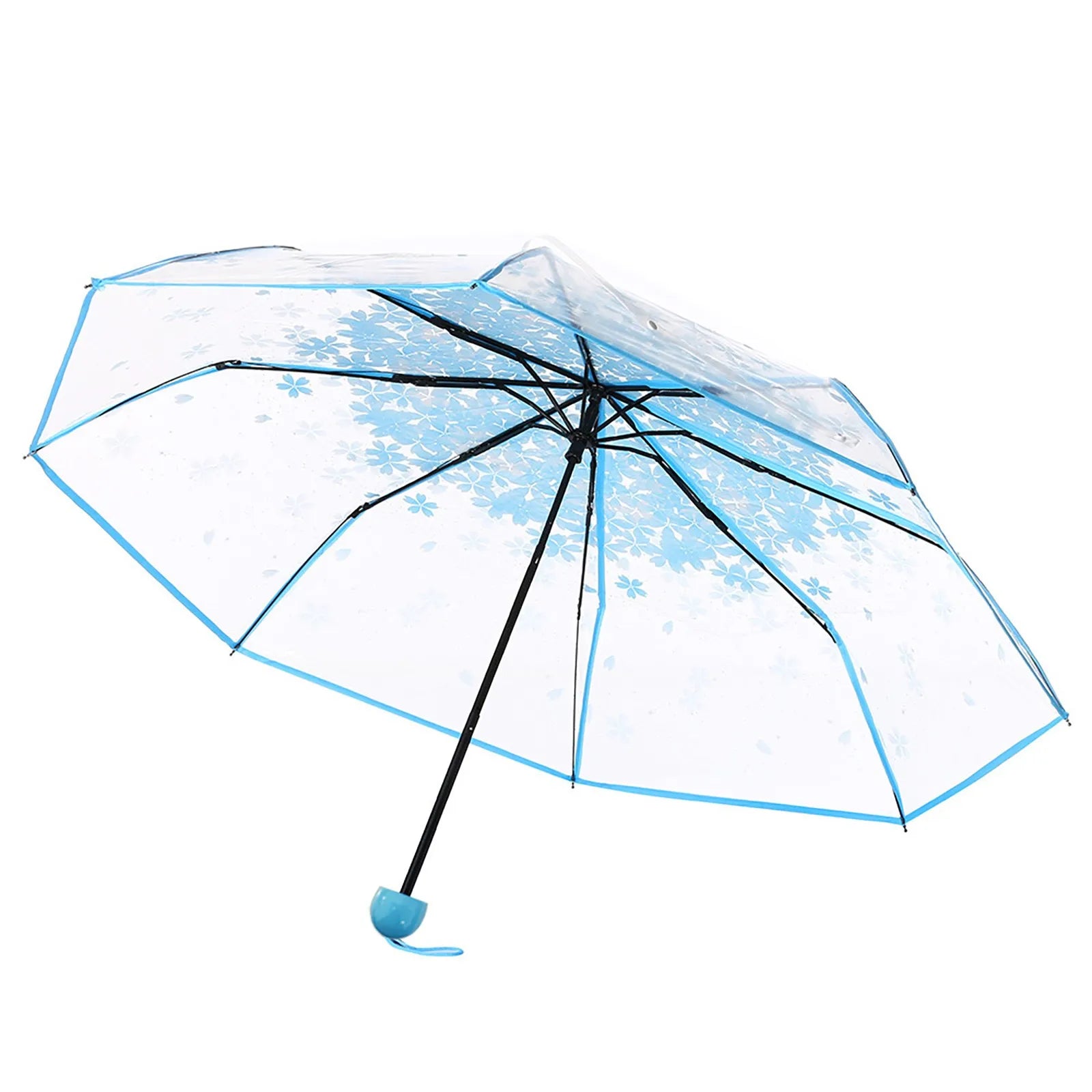 Transparent Clear Umbrella 3 Fold