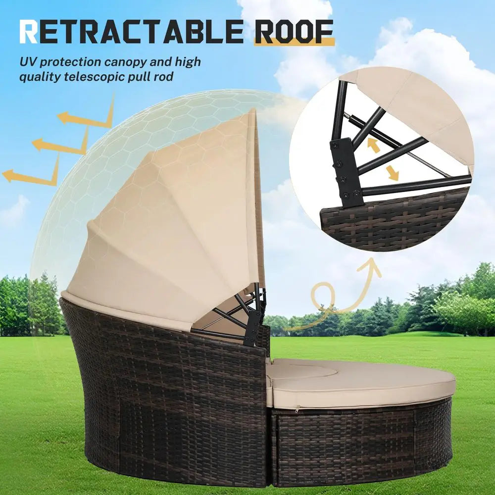Relaxing Canopy Daybed