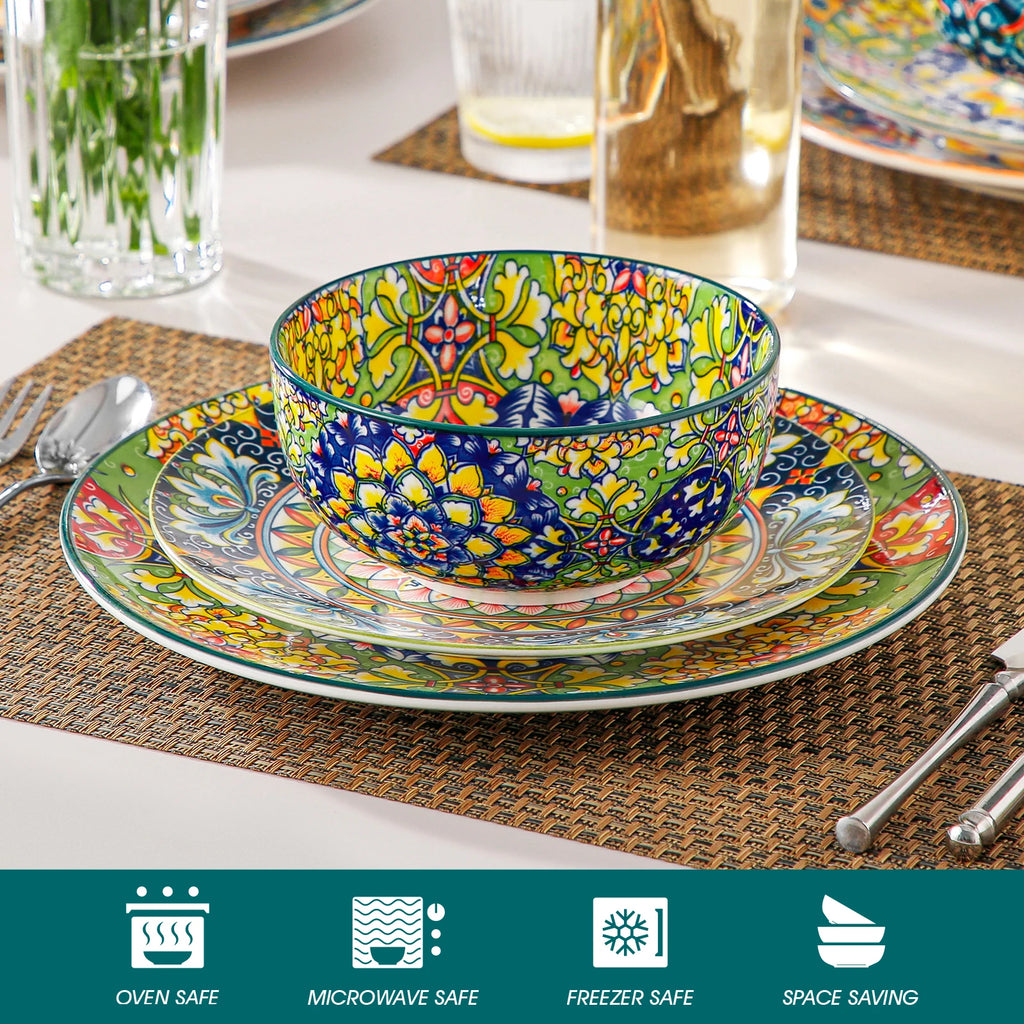 6/12 Piece Cereal Bowls Set 28 Oz
