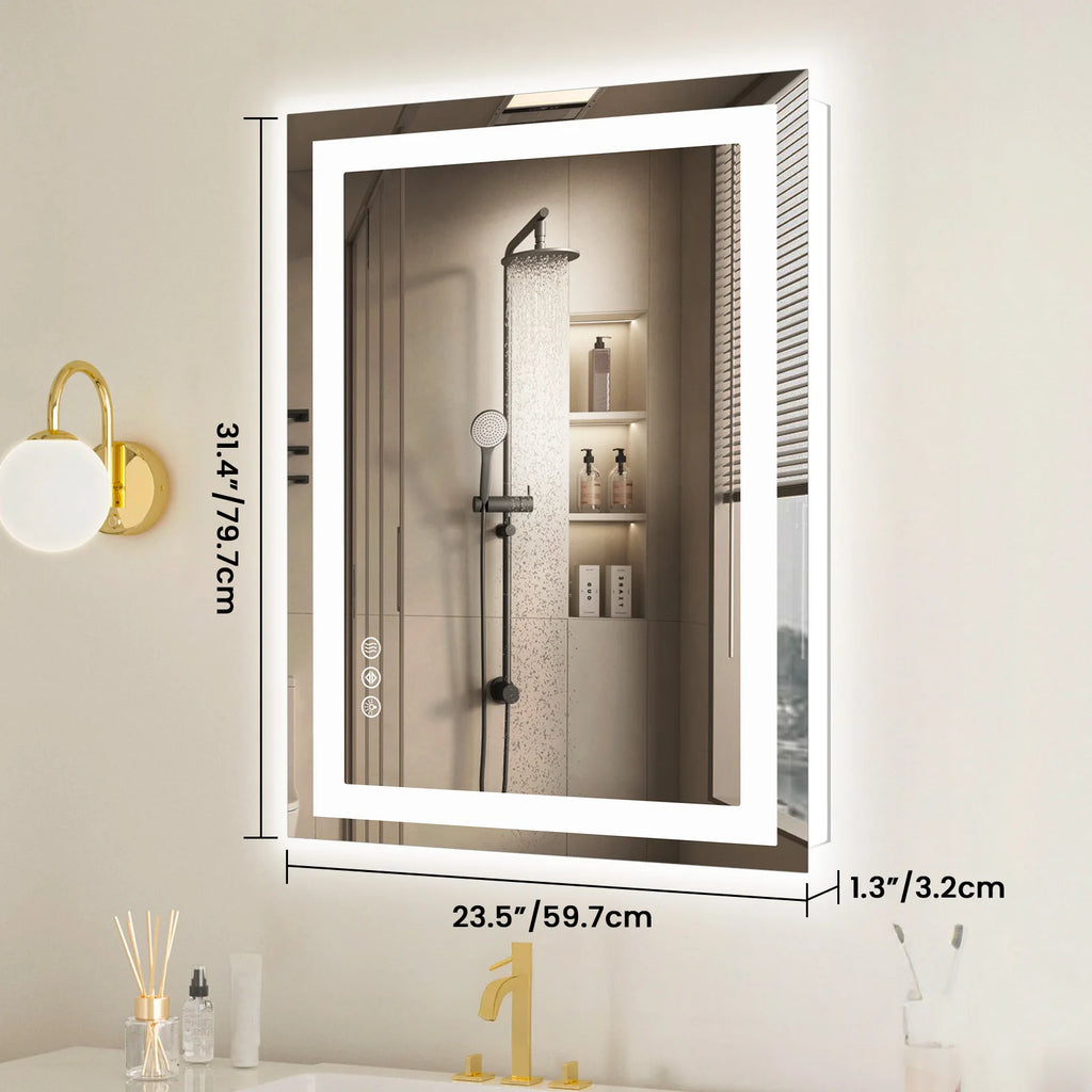 36"x 24"LED Bathroom Vanity Mirror for Wall
