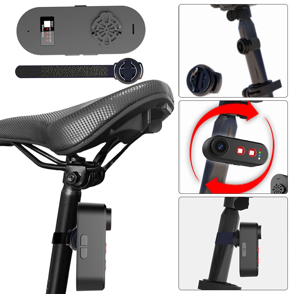 Bike Camera with Tail Light