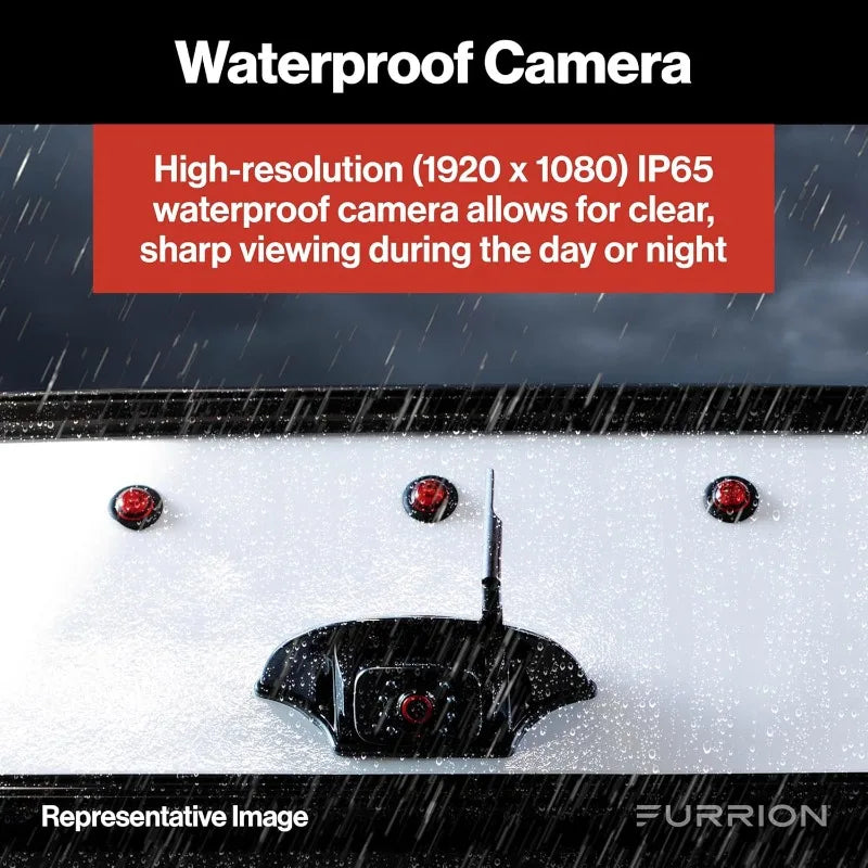 System With 7" Monitor, Infrared Night Vision