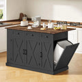 Movable 51.2  Kitchen Island