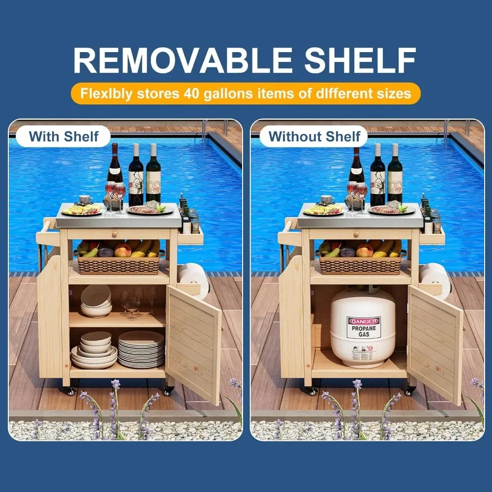 BBQ Grill Table