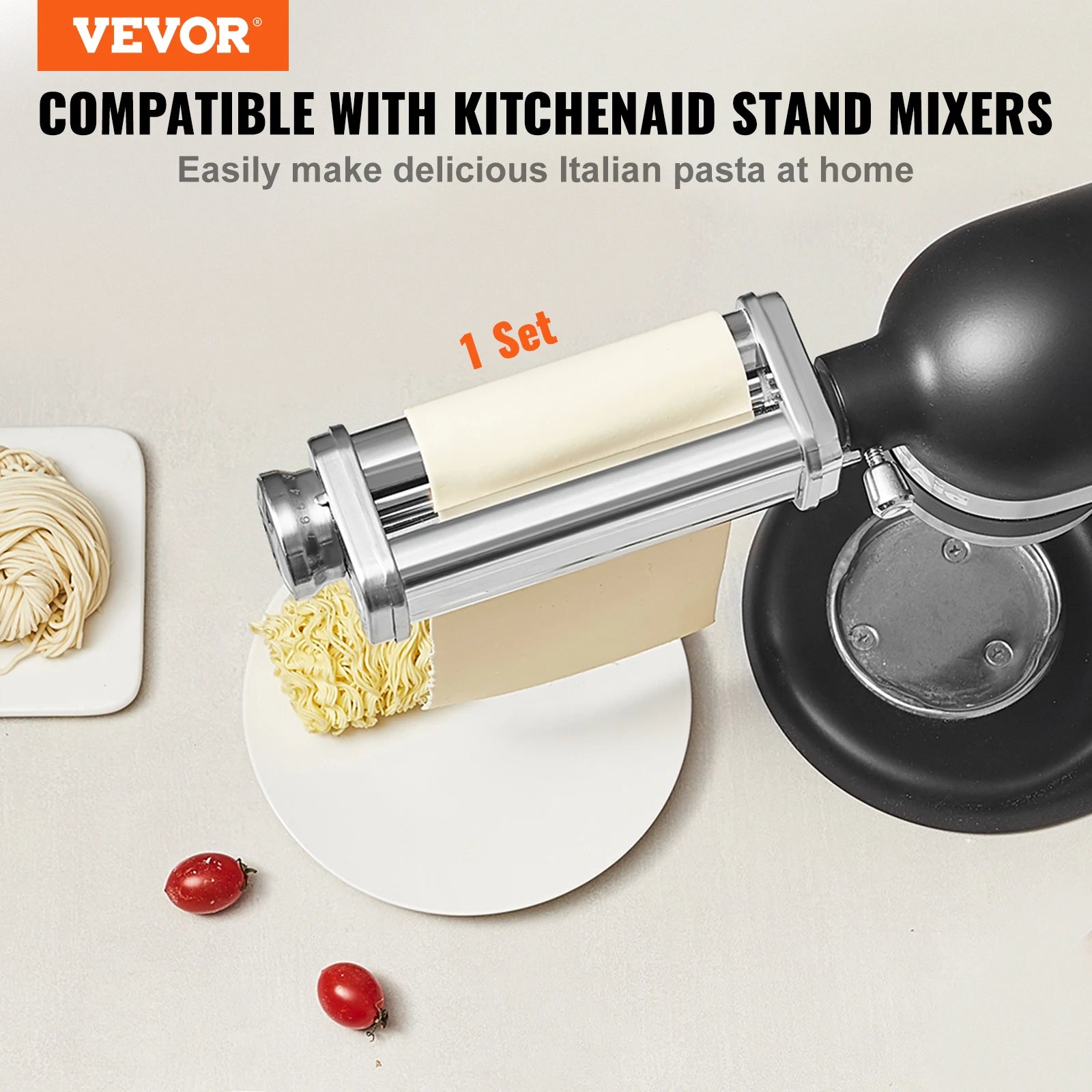 Pasta Attachment for KitchenAid Stand Mixer