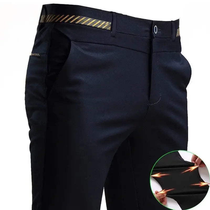 Stretchy and Non-Ironing  Trousers