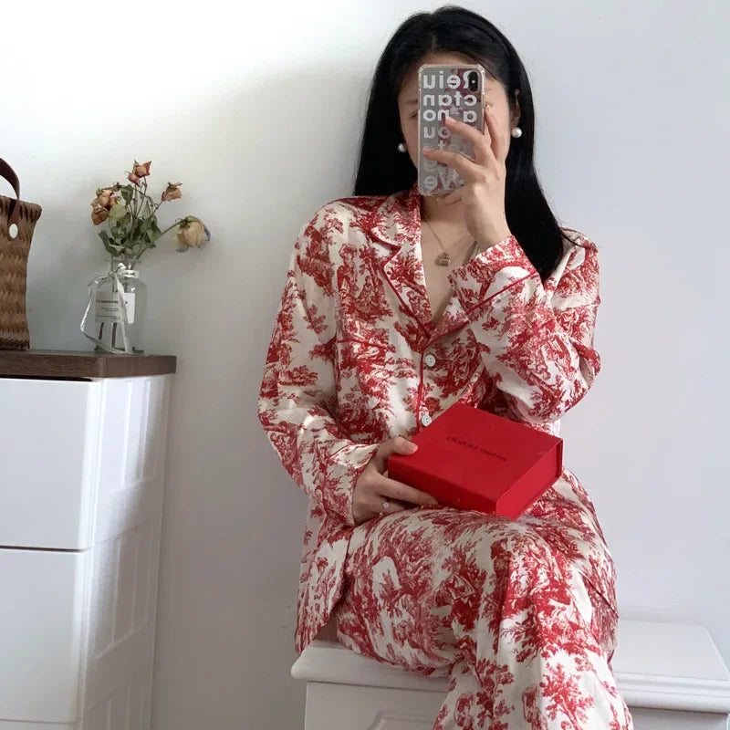 Lounge Wear Pajamas Set