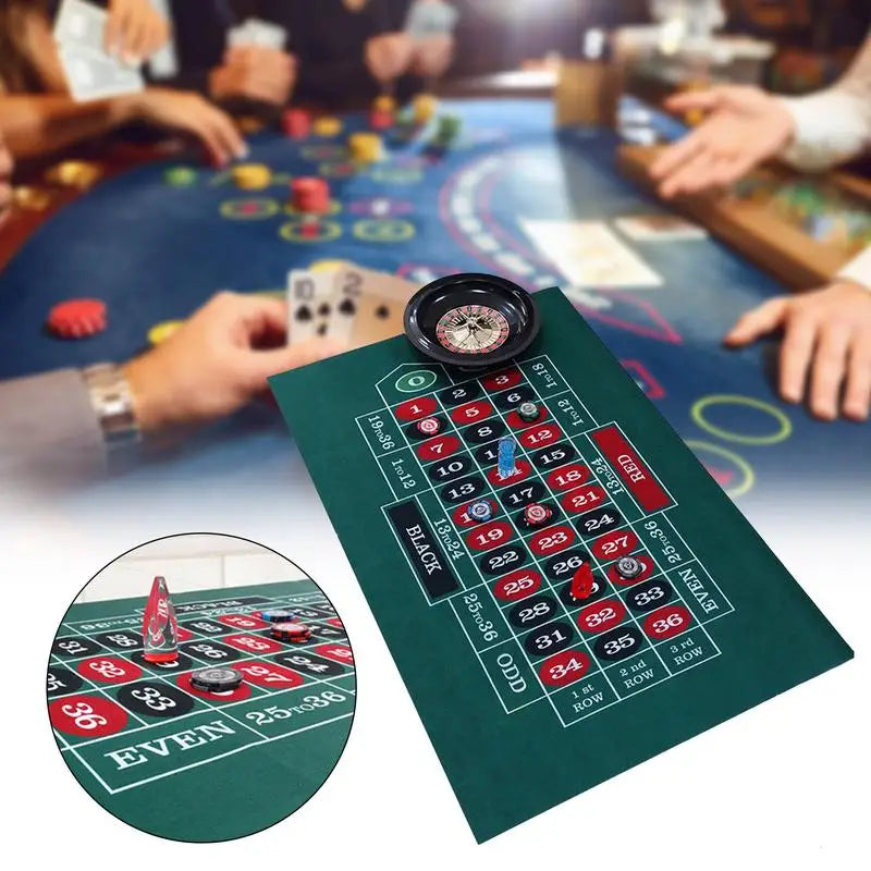 Double-sided Poker Layout Mat
