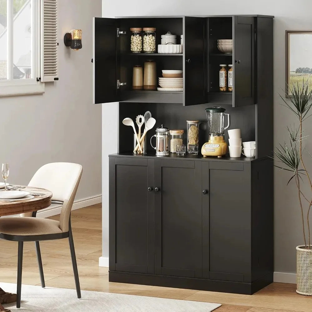 71" Tall  Cabinet with Microwave Stand