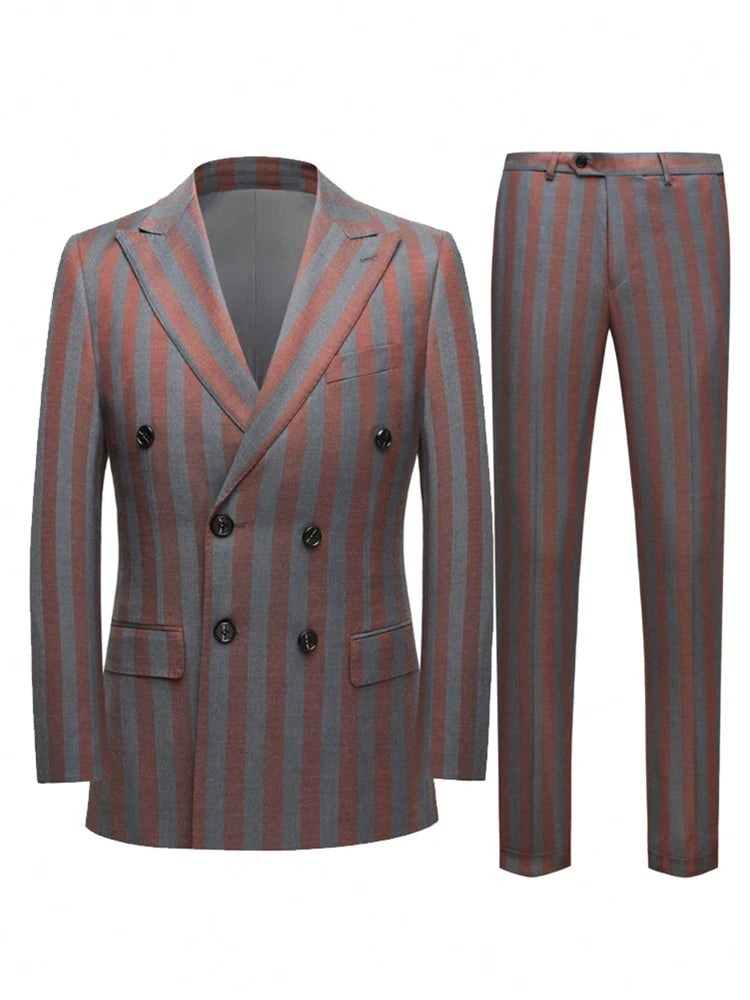 Men's  Double Breasted Suit