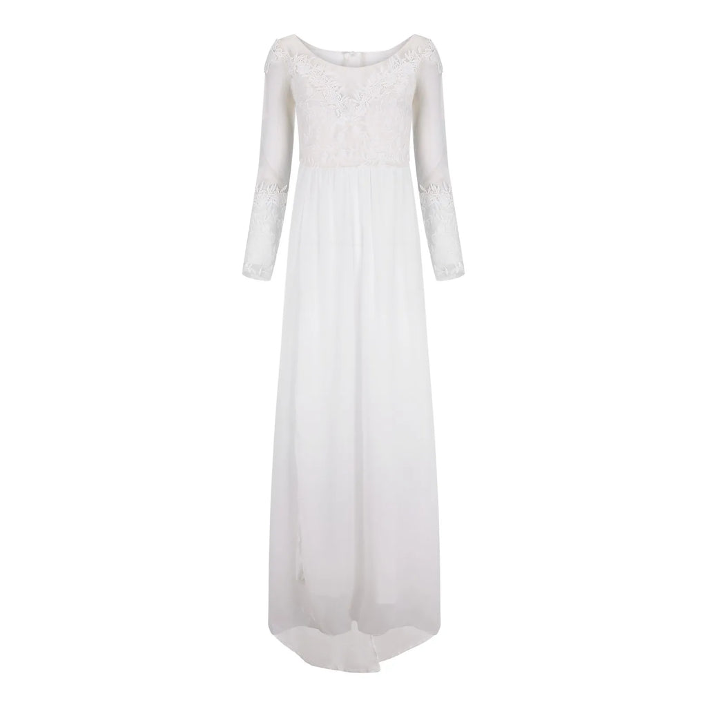 Chiffon Wedding Gown