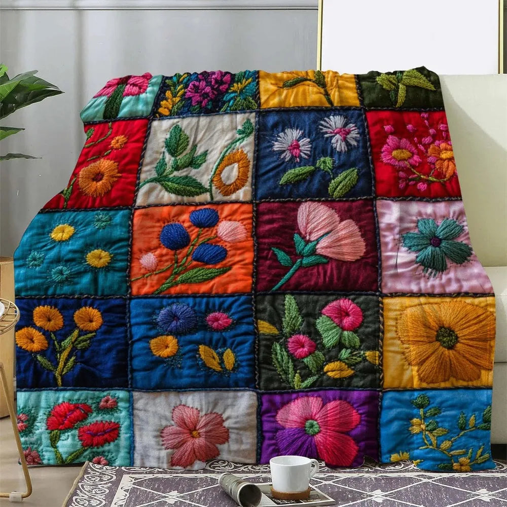 Vintage Patchwork Blanket