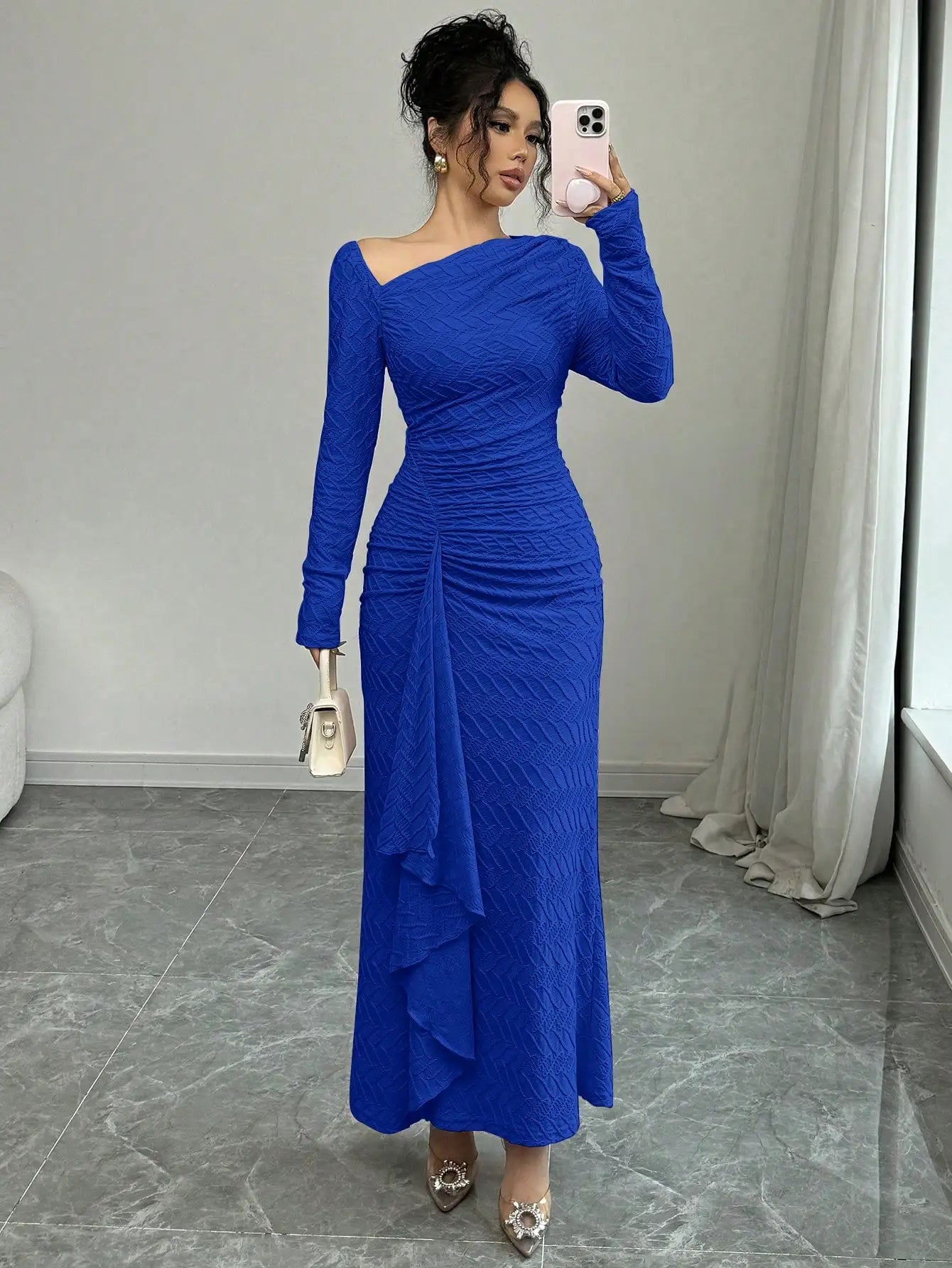 Long Sleeve  Maxi Dress