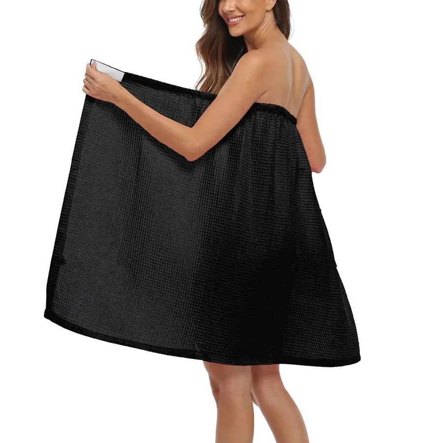 Shower Wrap with Adjustable Closure