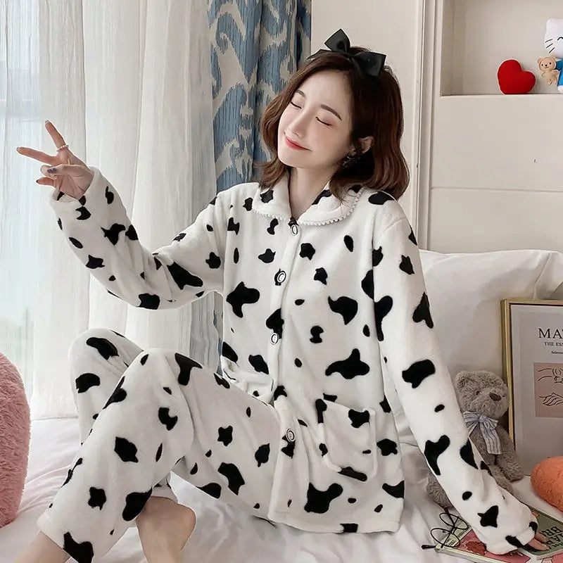 New Winter Pajamas Set
