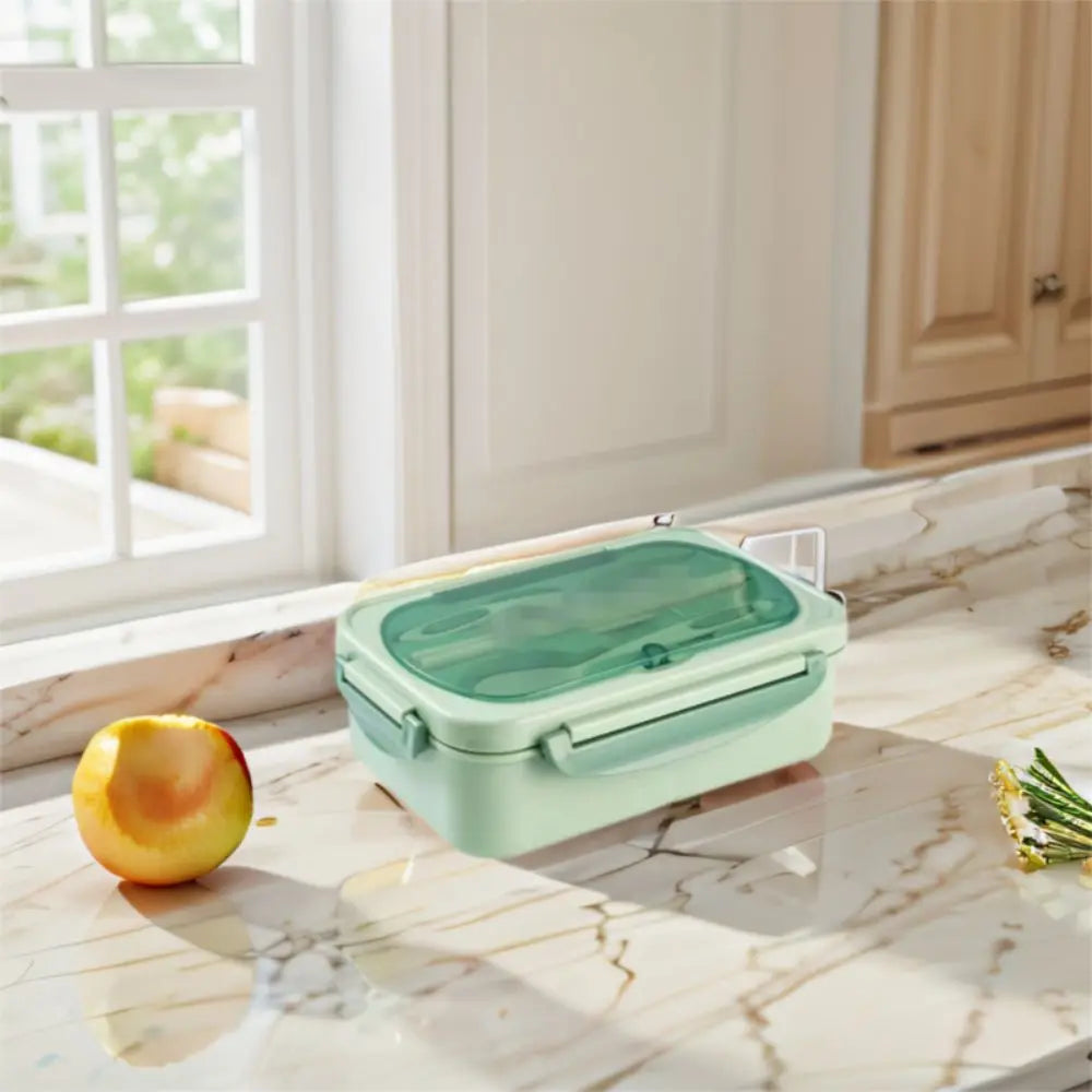 Durable With Cutlery Student Lunch Box