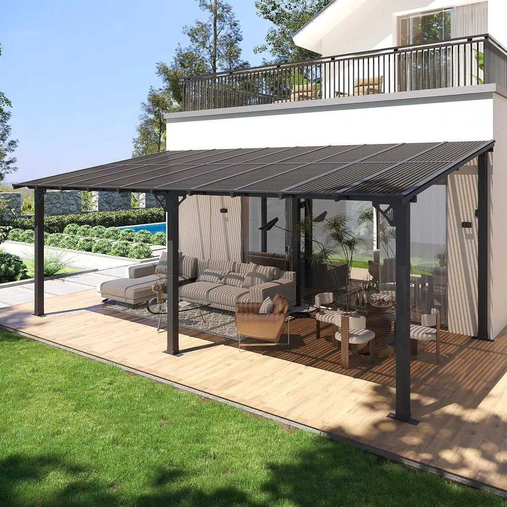 Large Wall Mounted Heavy Duty Awnings