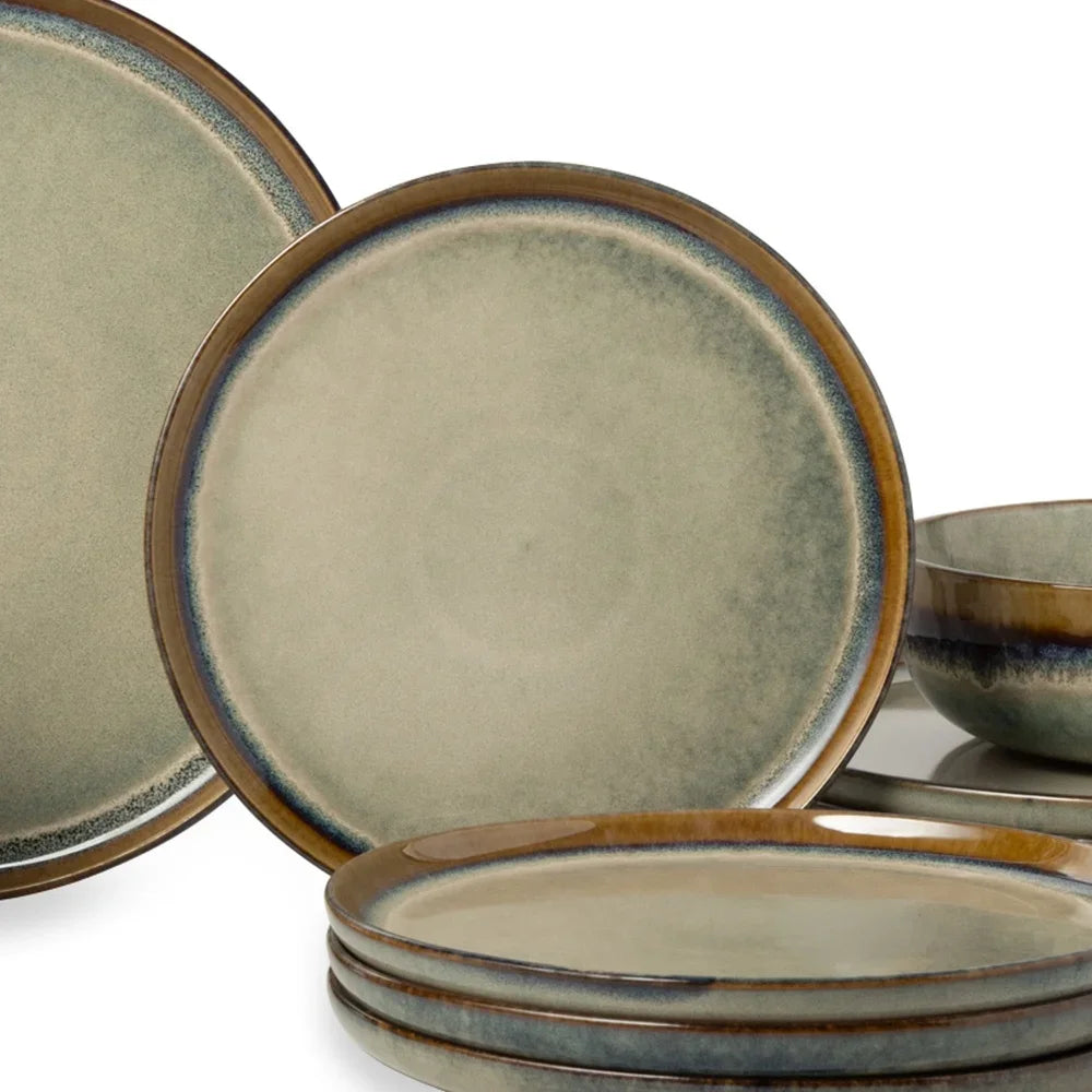 Ceramic Round Salad Plate