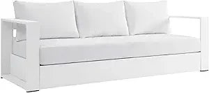 Tahoe Aluminum Outdoor Patio Sofa