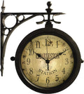Train Station Clock Thermometer