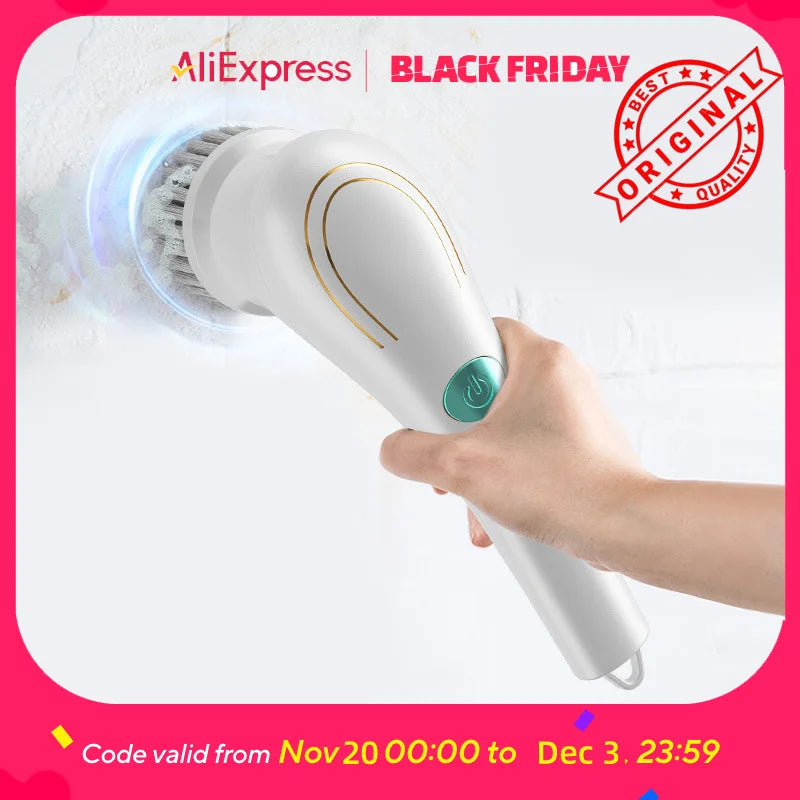 Electric Power Scrubber Kit