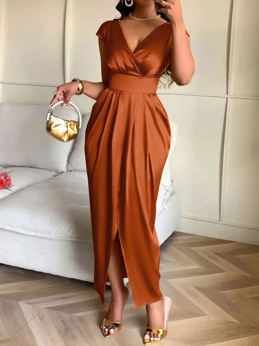 Elegant Satin  Dress