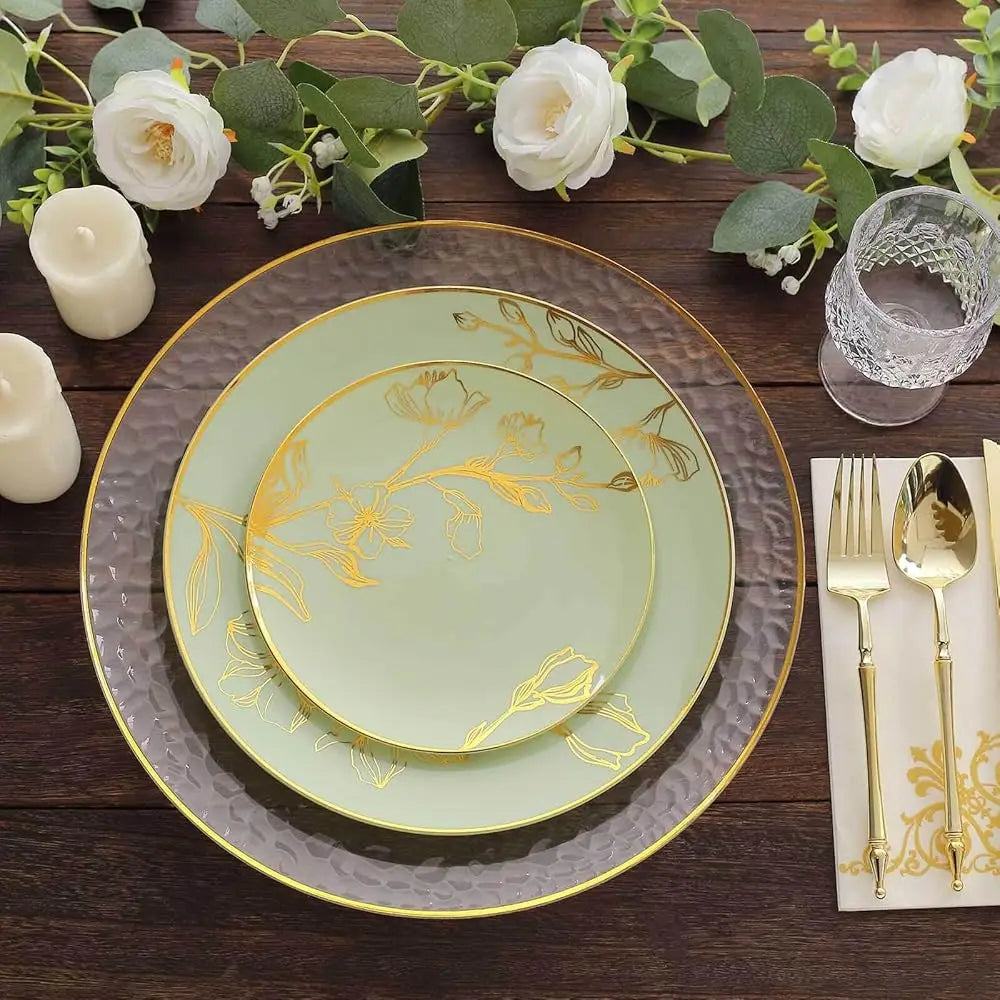 Dinner Plates Set For 50 Guests