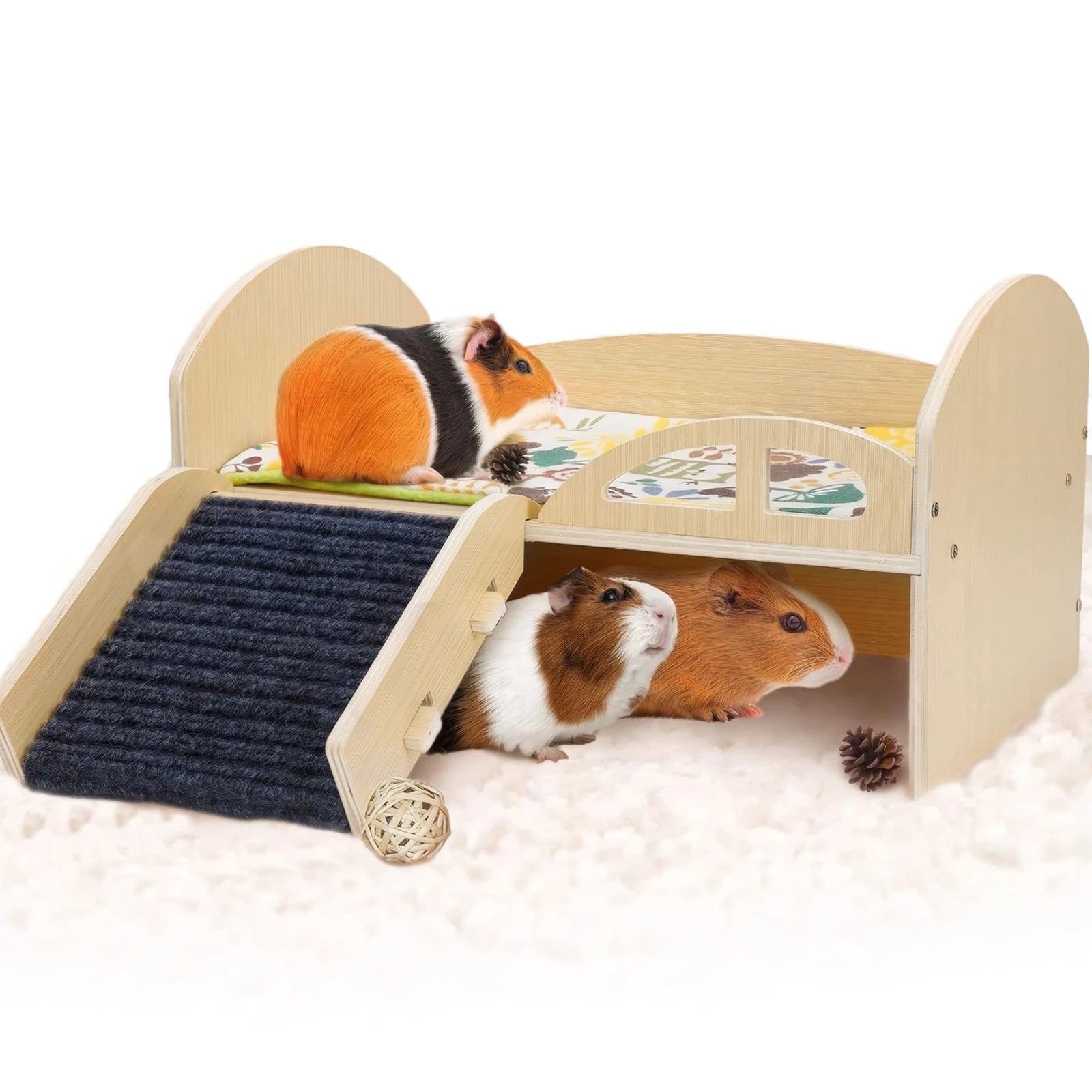 Guinea Pig Hideout Platform Bed