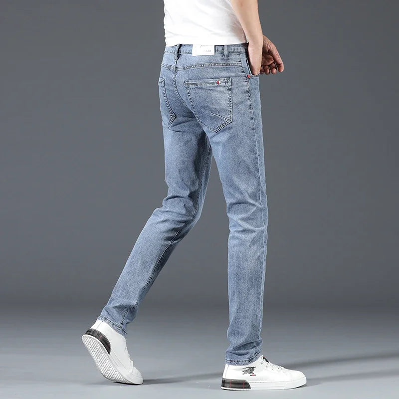 New Men's Cotton Jeans