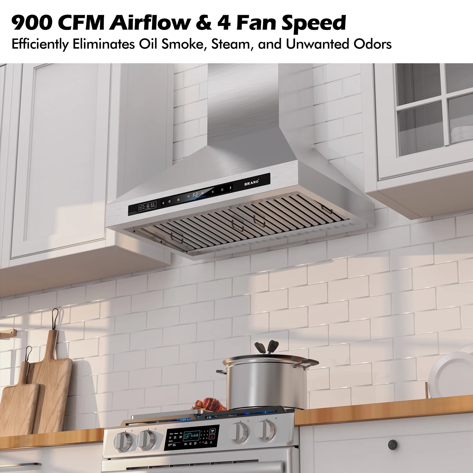 Wall Mount Range Hood 30/36 inch