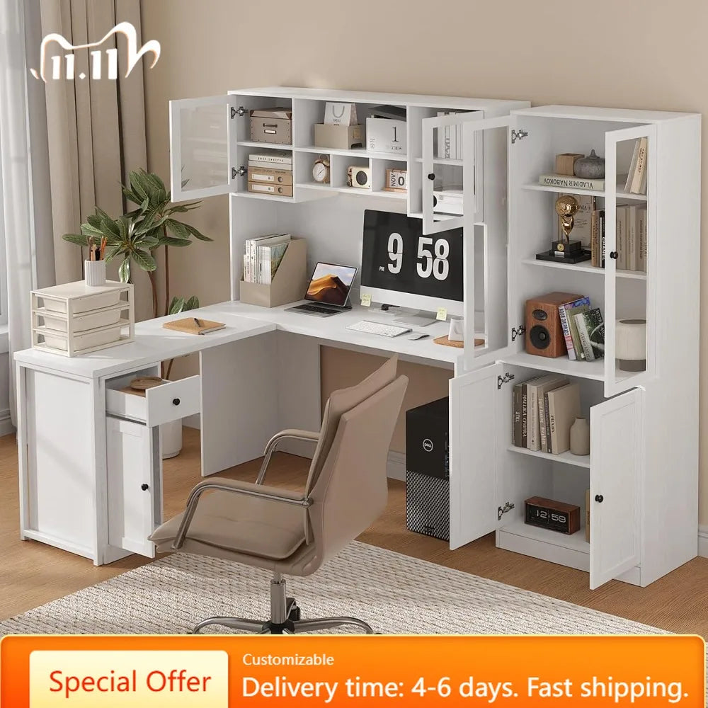 L-Shaped 71" Desk