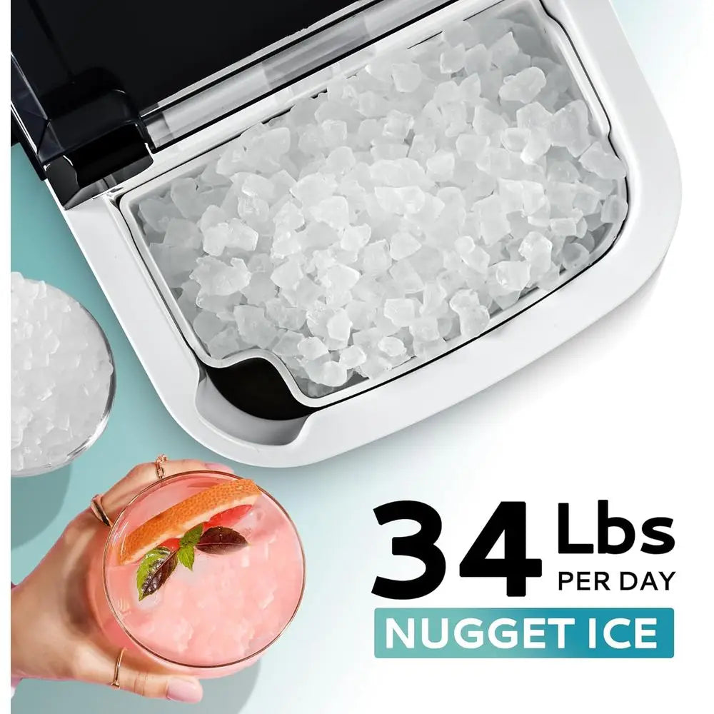 Portable Countertop Ice Maker 34lbs
