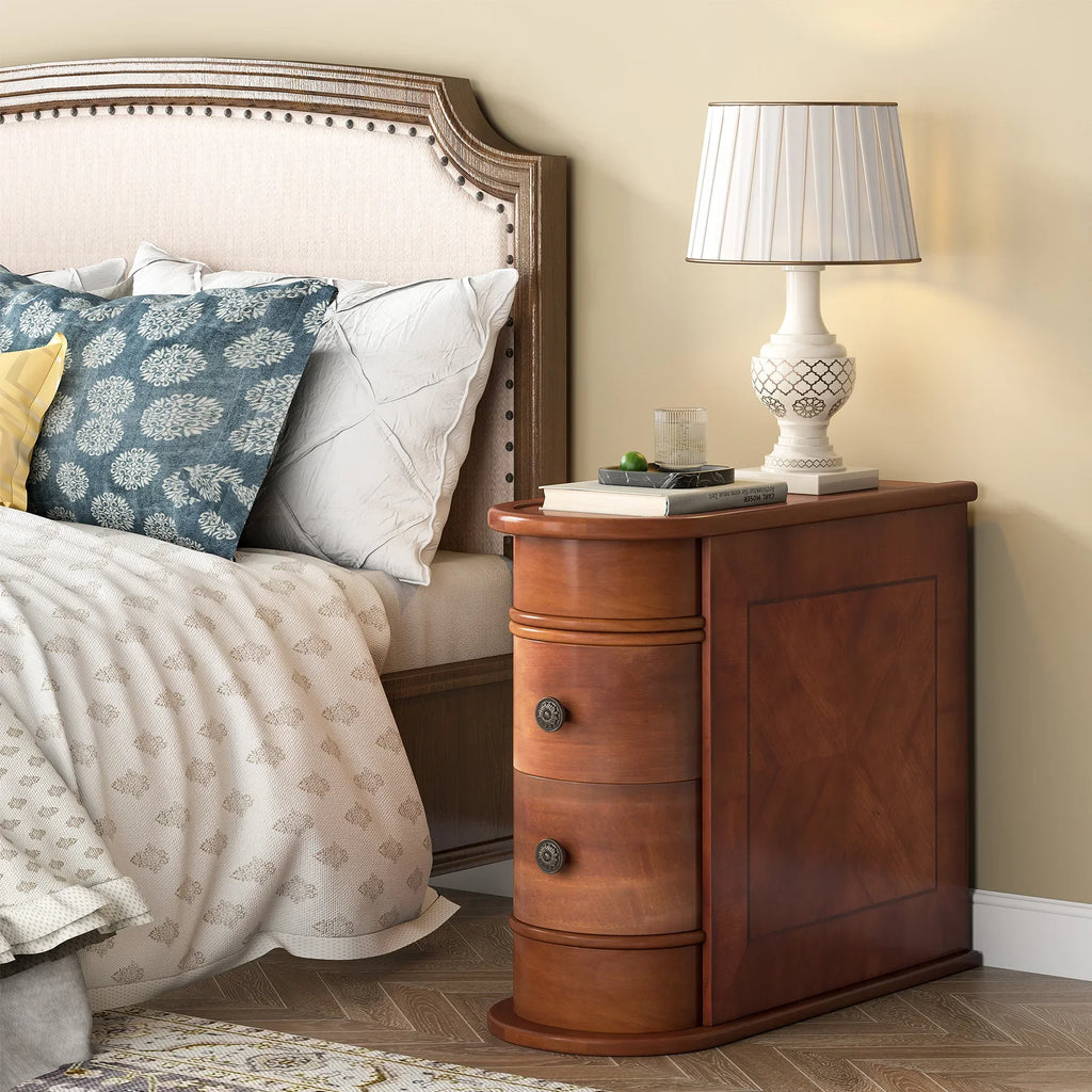 Solid Wood End Table