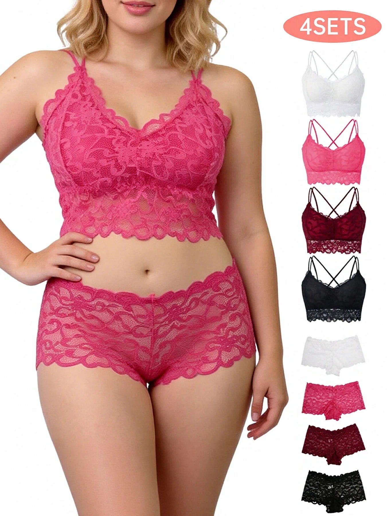 Lace Bra & Panty Set