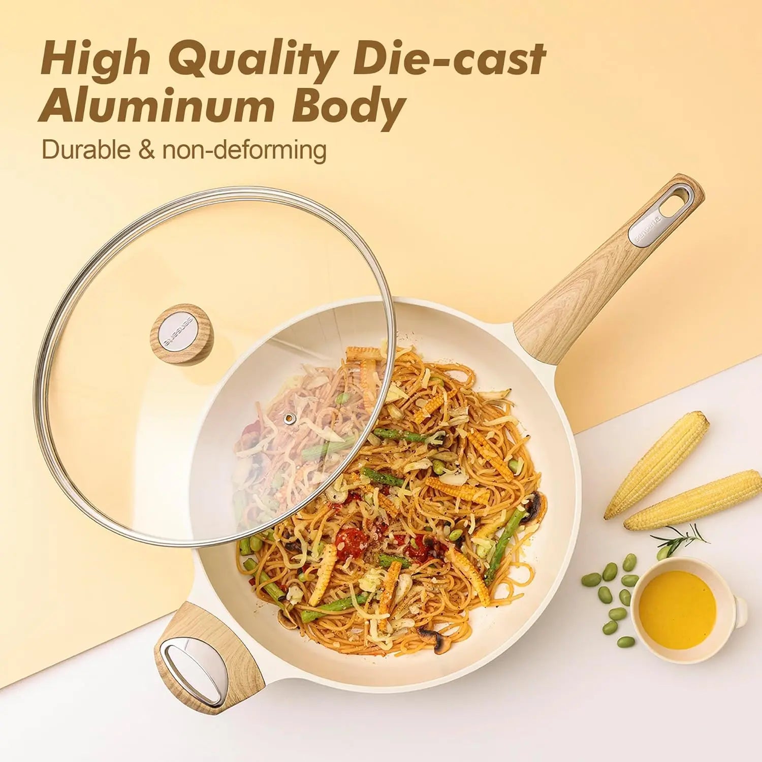 26-Piece Ceramic Nonstick Cookware Set