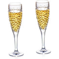 Champagne Flutes Crystal Glasses