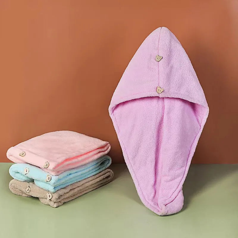 10Pcs Quick Dry Hair Quick Drying Microfiber Towels