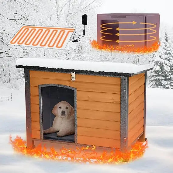 Outdoor Heated Dog House