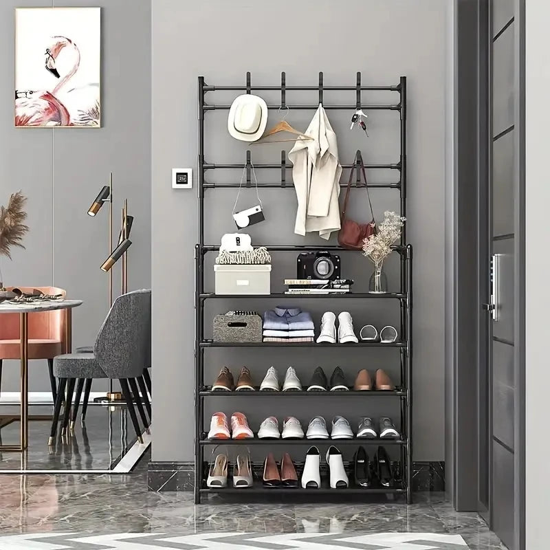 Entryway Shoe & Coat Rack