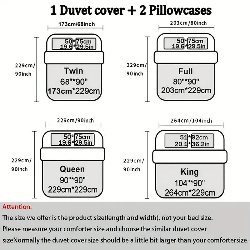 Digital Print Quilt Cover Set