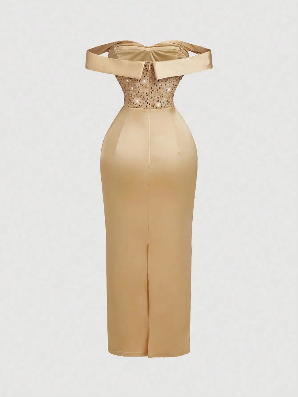 Champagne Sequin Dress