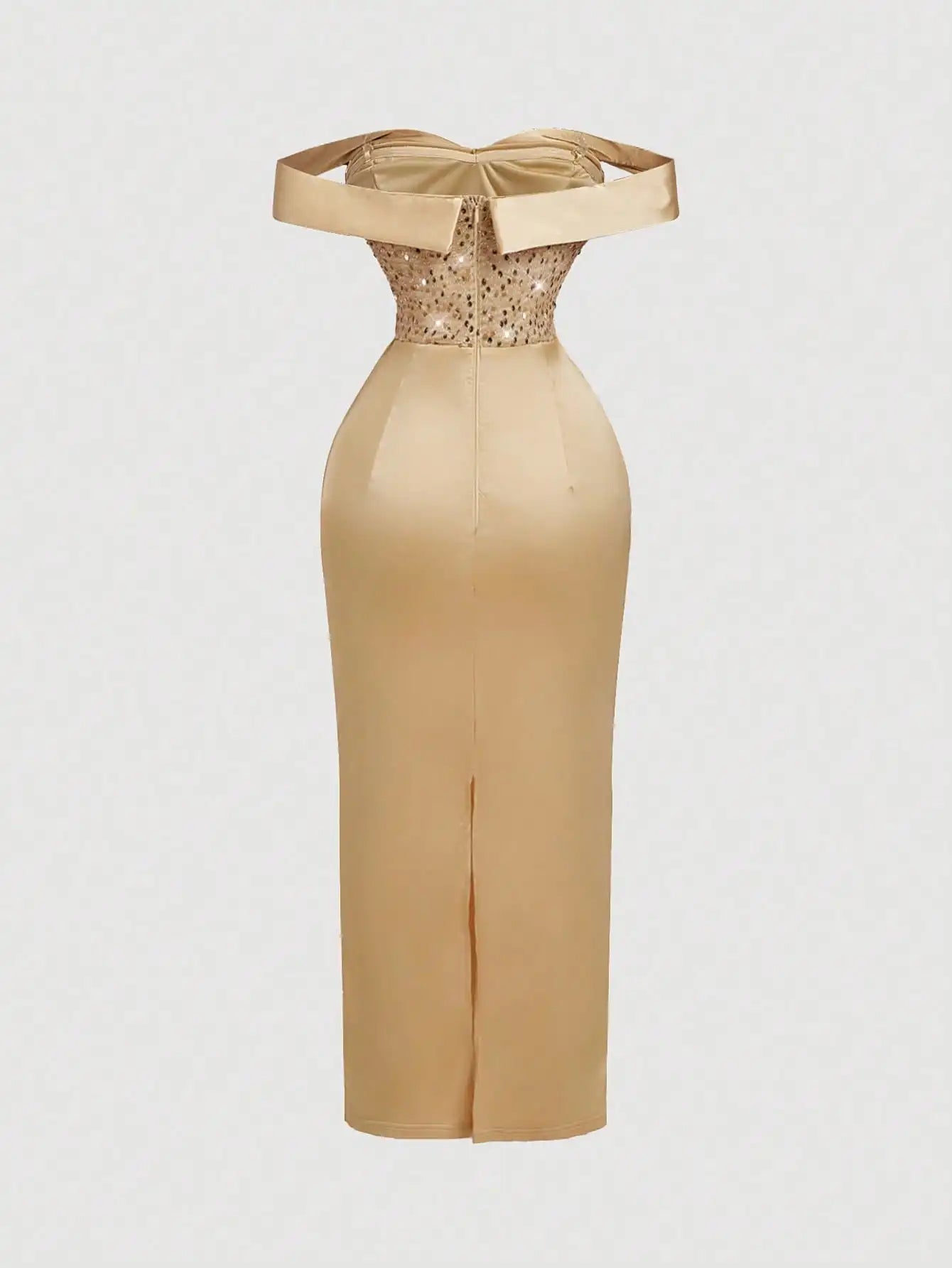 Champagne Sequin Dress