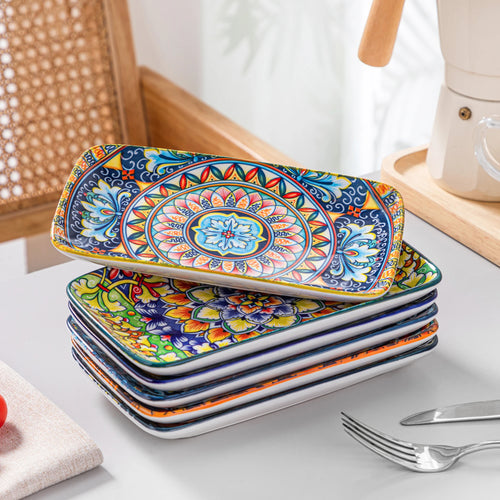 6/12 -  Bohemian Style 8 inch Serving Trays
