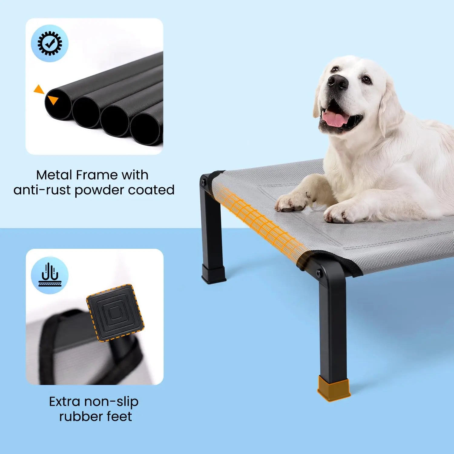 Elevated Cooling Pet Cot