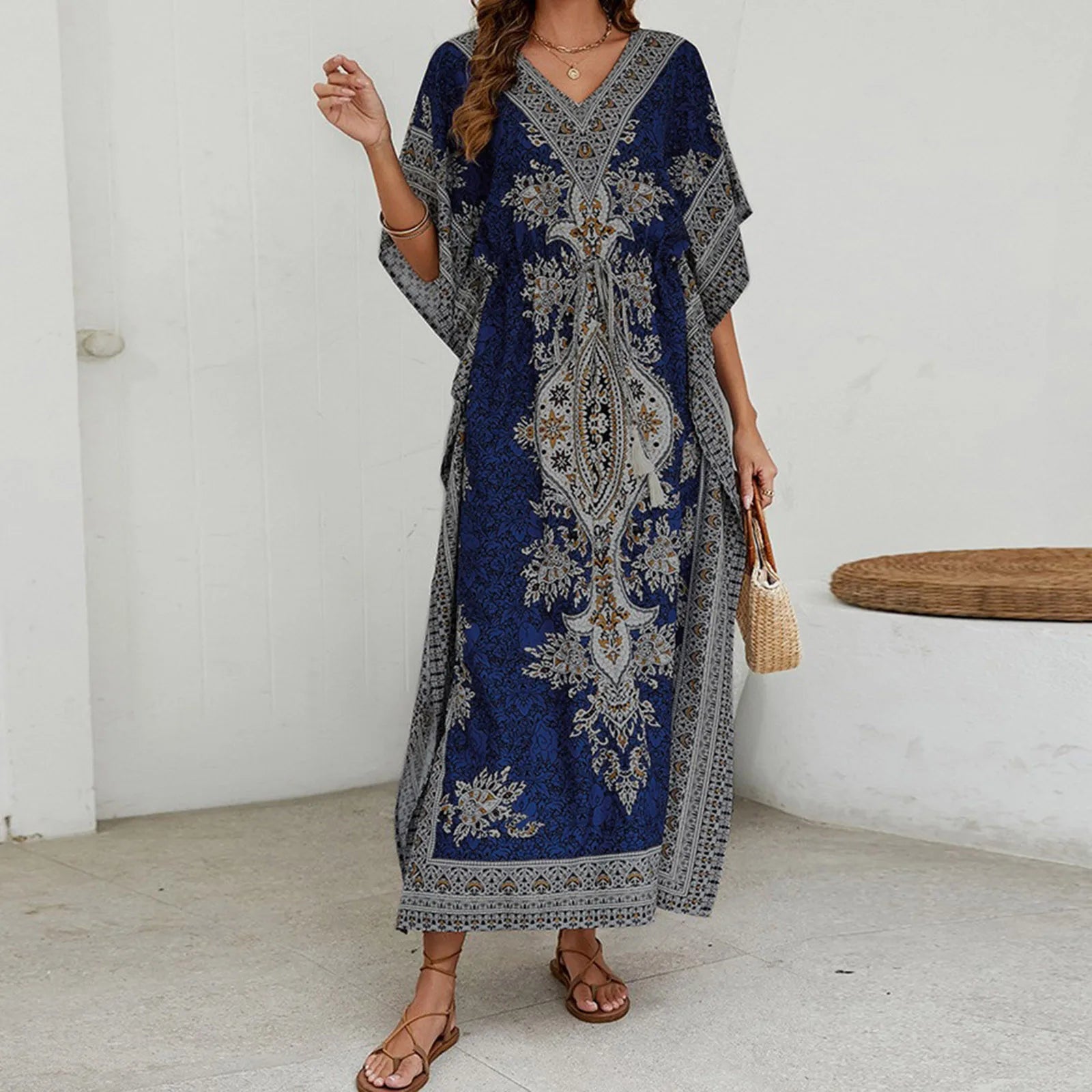 Casual Beach Smock Dress