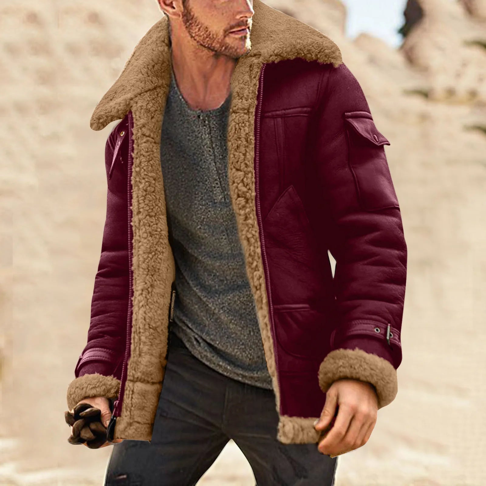 Vintage Cozy Winter Jacket
