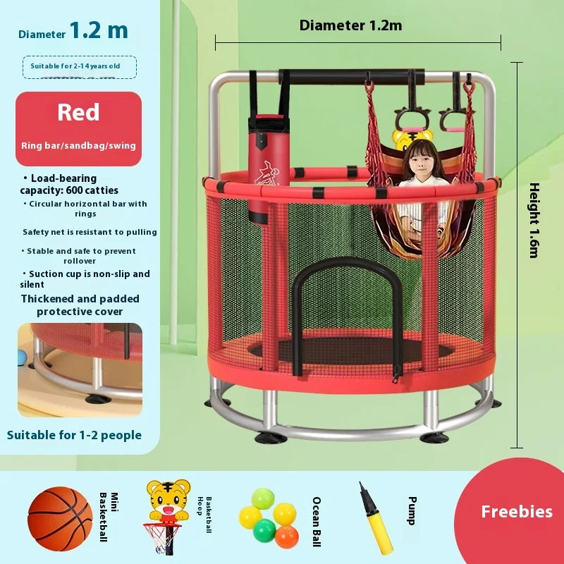 Children's Indoor Trampoline 3-10 Years